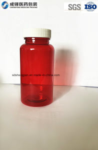 Hot Sale 150ml Pet Red Plastic Bottle for Vitamin C Packaging